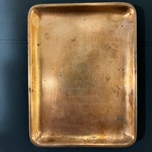Tiffany & Co Reverse Etched Copper Invitation Plate